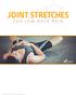 JOINT STRETCHES FOR LOW BACK PAIN