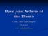 Basal Joint Arthritis of the Thumb