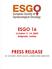ESGO 16 PRESS RELEASE. October 11-14, 2009 Belgrade, Serbia 10 STORIES WITH DATA ANNOUNCEMENTS