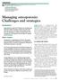 Managing osteoporosis: Challenges and strategies