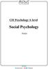 CIE Psychology A-level Social Psychology