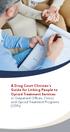 A Drug Court Clinician s Guide for Linking People to Opioid Treatment Services in Outpatient Offices, Clinics, and Opioid Treatment Programs (OTPs)