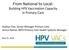 From National to Local: Building HPV Vaccination Capacity in Primary Care