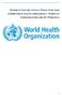 DESIGN OF VACCINE EFFICACY TRIALS TO BE USED DURING PUBLIC HEALTH EMERGENCIES POINTS OF CONSIDERATIONS AND KEY PRINCIPLES