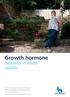 Growth hormone deficiency in adults (AGHD)