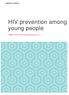 HIV prevention among young people
