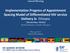 Implementation Progress of Appointment Spacing Model of Differentiated HIV service Delivery in Ethiopia