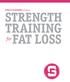 GIRLSGONESTRONG presents STRENGTH FAT LOSS. for