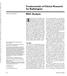 Fundamentals of Clinical Research for Radiologists. ROC Analysis. - Research Obuchowski ROC Analysis. Nancy A. Obuchowski 1