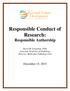 Responsible Conduct of Research: Responsible Authorship. David M. Langenau, PhD, Associate Professor of Pathology Director, Molecular Pathology Unit