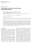 Review Article Antichlamydial Antibodies, Human Fertility, and Pregnancy Wastage