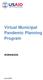 Virtual Municipal Pandemic Planning Program WORKBOOK
