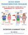 28-DAY BODY TRANSFORMATION PROGRAM
