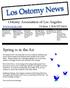 Los Ostomy News. Ostomy Association of Los Angeles!   Hotline #
