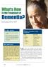 Dementia? By David Hogan, MD, FACP, FRCPC
