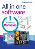 All in one software ENGLISH