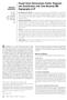 The diagnosis of a cranial dural arteriovenous fistula