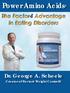 Power Amino Acids The Factor4 Advantage in Eating Disorders Dr. George A. Scheele Creator of Factor4 Weight Control