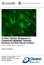 In Vitro Cellular Response to Chemically Modified Titanium Surfaces for Soft Tissue Contact