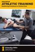 DOCTOR OF. ATHLETIC TRAINING Redefining Excellence in Patient Care