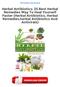 Herbal Antibiotics: 25 Best Herbal Remedies Way To Heal Yourself Faster (Herbal Antibiotics, Herbal Remedies,herbal Antibiotics And Antivirals) PDF