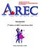 PROGRAMME of 7 th Edition of AREC s Gala Dinner 2012