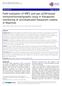 Field evaluation of HRP2 and pan pldh-based immunochromatographic assay in therapeutic monitoring of uncomplicated falciparum malaria in Myanmar