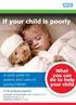 If your child is poorly
