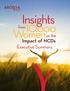 Insights from 10,000 Women on the Impact of NCDs Executive Summary. Executive Summary