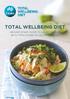 TOTAL WELLBEING DIET AN EASY START GUIDE TO LOSING WEIGHT WITH TYPE 2 DIABETES OR PREDIABETES