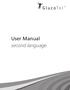 User Manual second language