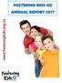 FOSTERING KIDS NZ ANNUAL REPORT 2017