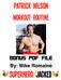patrick wilson workout Routine Bonus PDF File By: Mike Romaine