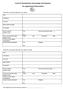 Centre for Reproductive Immunology and Pregnancy Pre-Appointment History Sheet