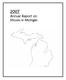 2007 Annual Report on Silicosis in Michigan