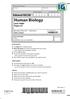 Human Biology Unit: 4HB0 Paper: 01