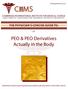 PEO & PEO Derivatives Actually in the Body