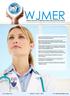 WJMER. World Journal of Medical Education and Research ISSN