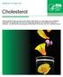 Cholesterol. Medicines To Help You