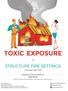 TOXIC EXPOSURE STRUCTURE FIRE SETTINGS. Published April RESEARCH WHITE PAPER BY Sean Scott