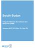 South Sudan. Integrated Disease Surveillance and Response (IDSR) Annexes W (Nov 19 Nov 25)