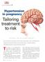 Tailoring treatment to risk