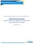 Tribal Nursing Homes: Best Practices for Patients with Dementia and Alzheimer s Disease