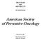 American Society of Preventive Oncology