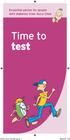 Essential advice for people with diabetes from Accu-Chek. Time to test. G1812 Time to Test leaflet v5.indd 1 25/02/ :43