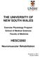 THE UNIVERSITY OF NEW SOUTH WALES