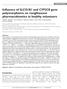 Influence of SLCO1B1 and CYP2C8 gene polymorphisms on rosiglitazone pharmacokinetics in healthy volunteers