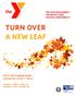 TURN OVER A NEW LEAF Fall Program Guide HARRISON COUNTY YMCA. Session I SEPT. 5-OCT. 14 Session II OCT. 16-NOV. 25