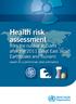 Health risk assessment