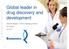 Global leader in drug discovery and development